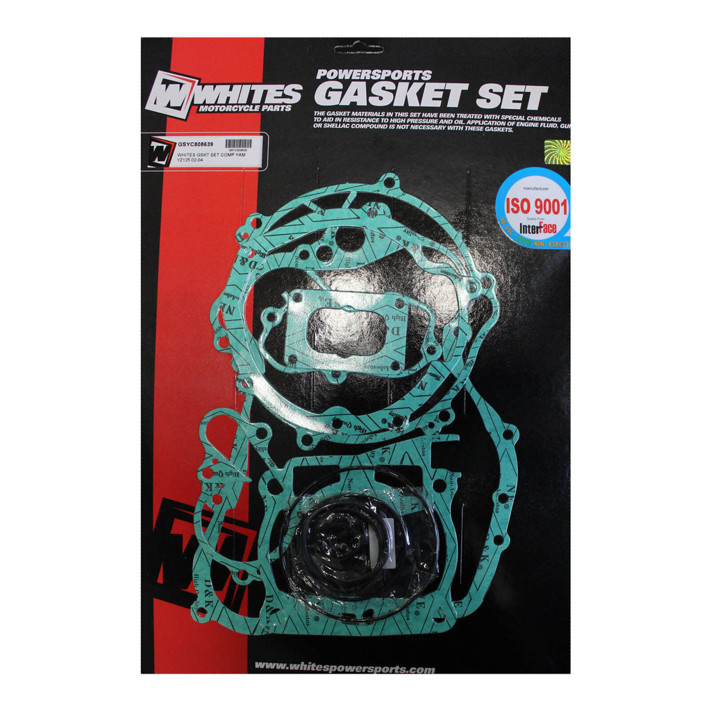 WHITES GASKET SET COMPLETE YAM YZ125 02-04 – Sargent Motorcycles